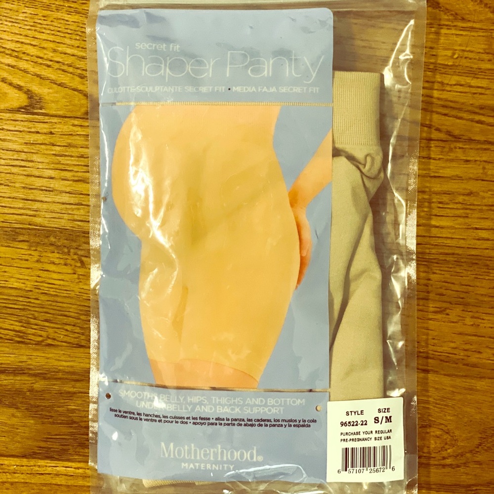 NWT Motherhood Maternity Shaper Panty S/M